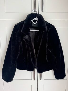 Blank NYC faux fur jacket